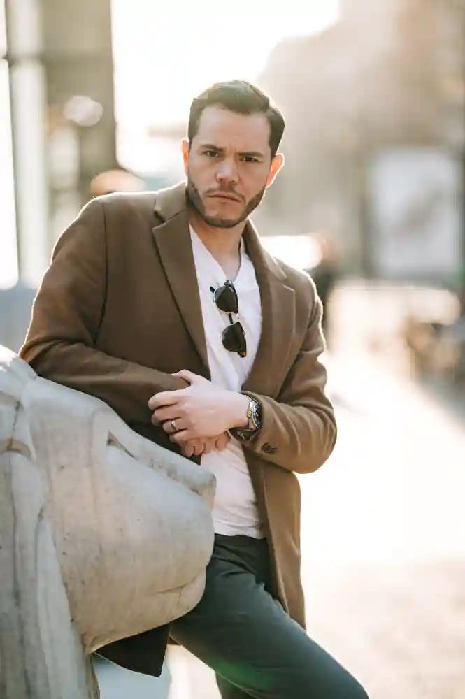 William Baker in an urban environment