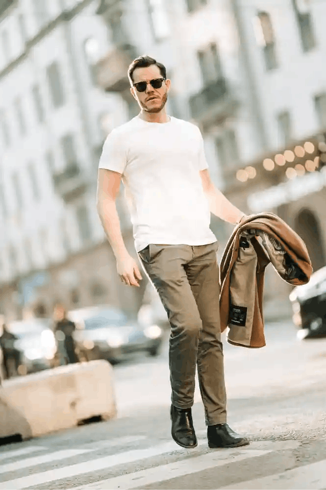 William Baker in an urban environment