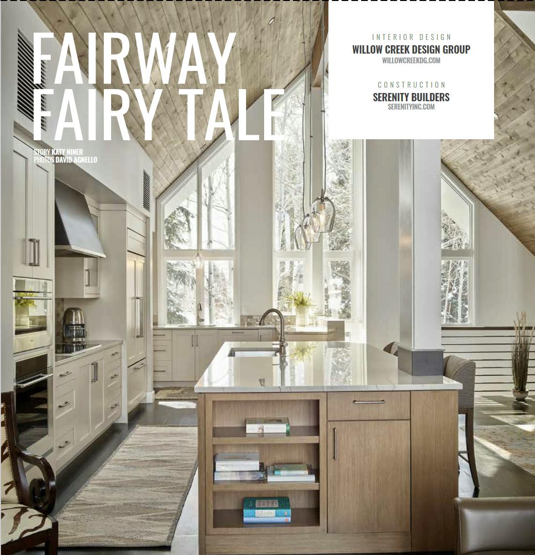 Willowcreek Design Group featured in Homestead magazine in Jackson Hole WY. 