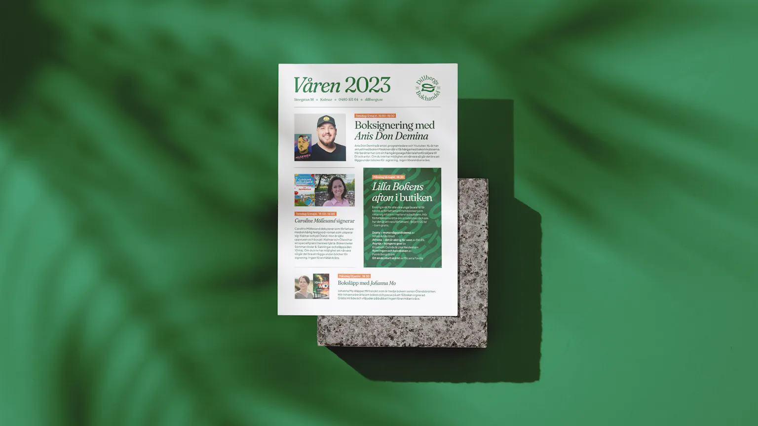 Dillbergs programblad