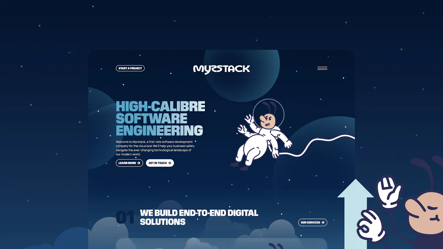 Myrstack webbdesign