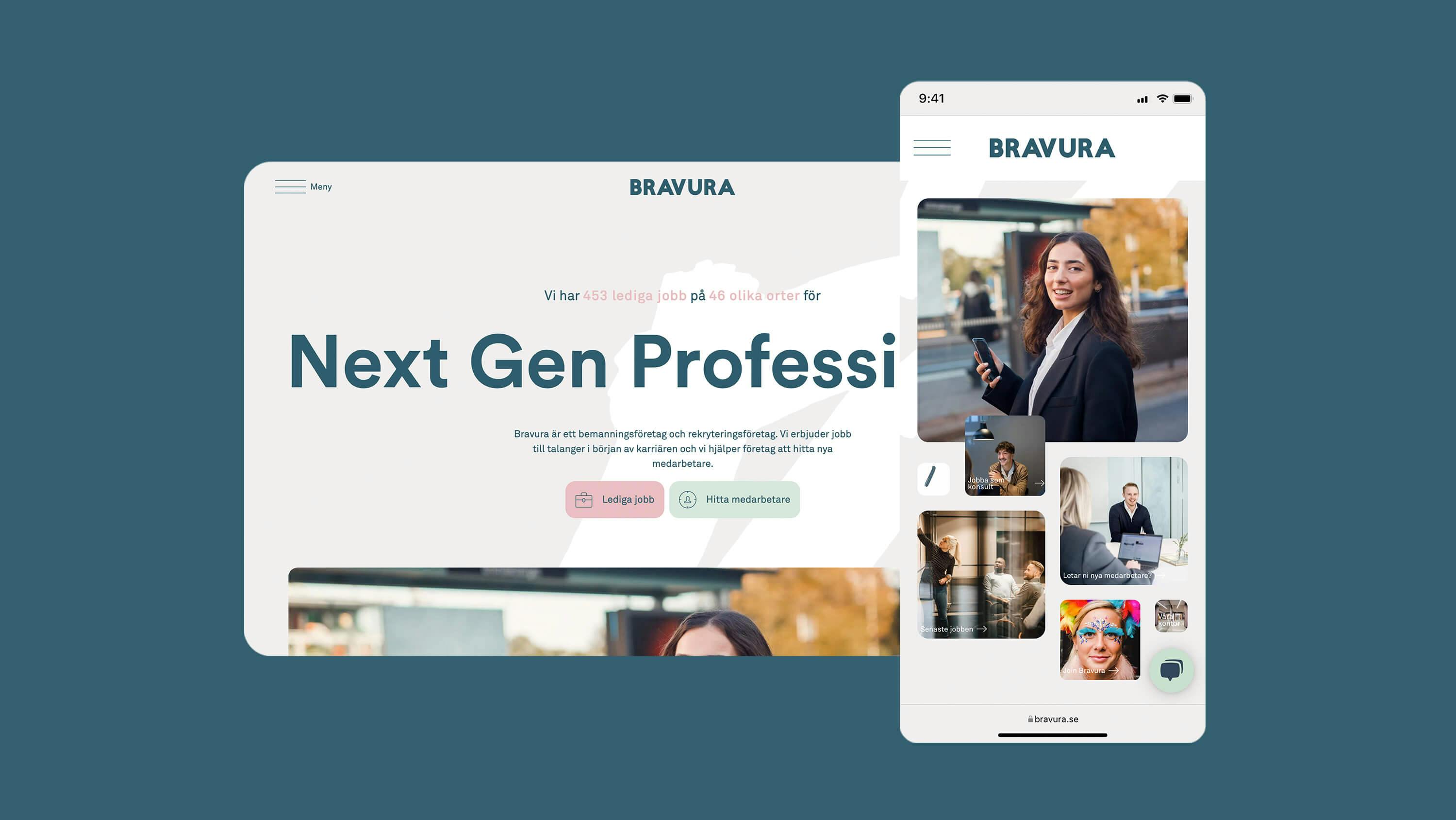Bravura.se - miljövänlig hemsida med Jamstack