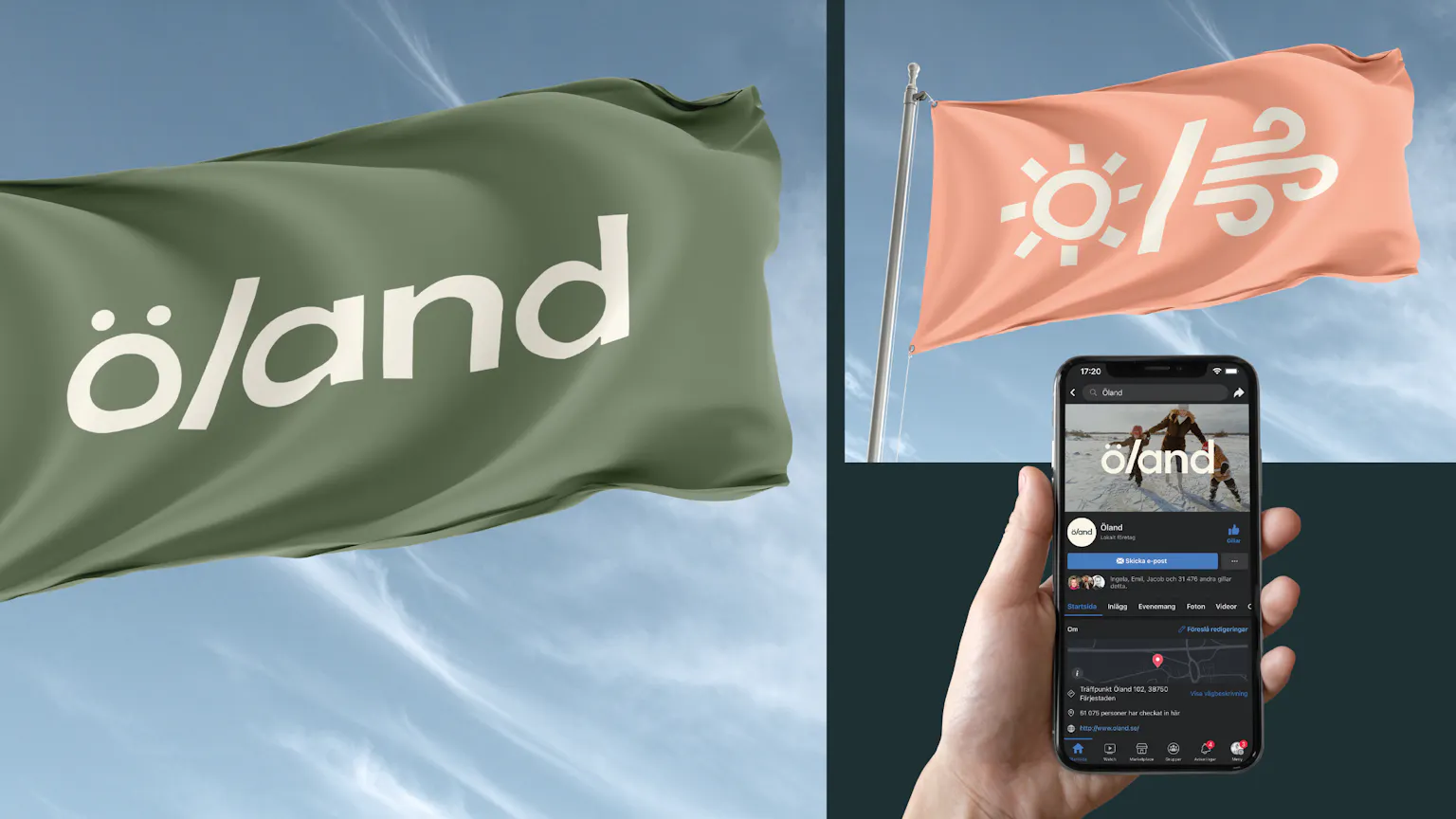 Öland flaggor