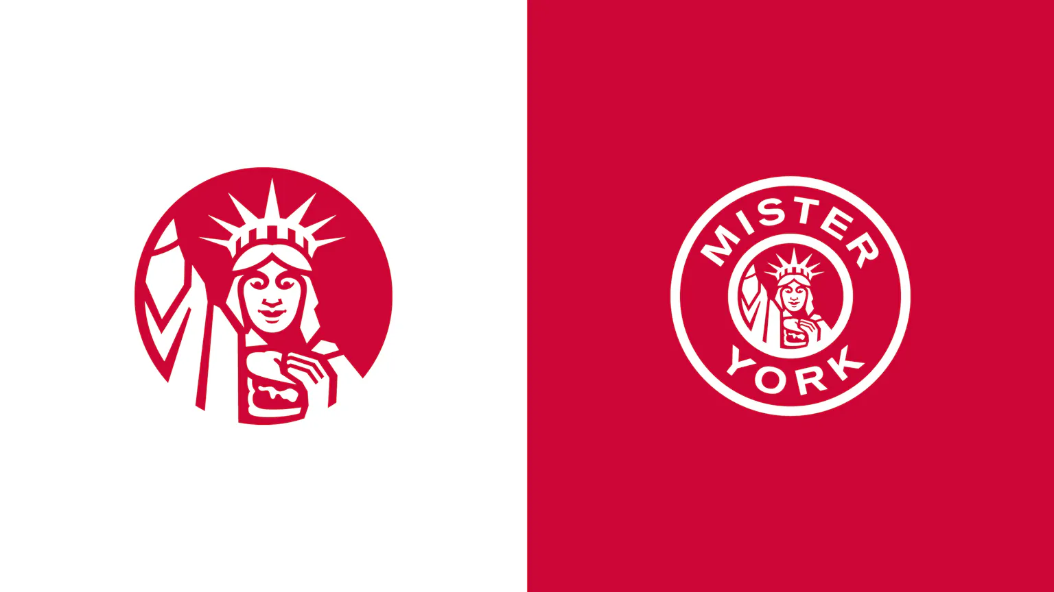 Mister York primär logotyp