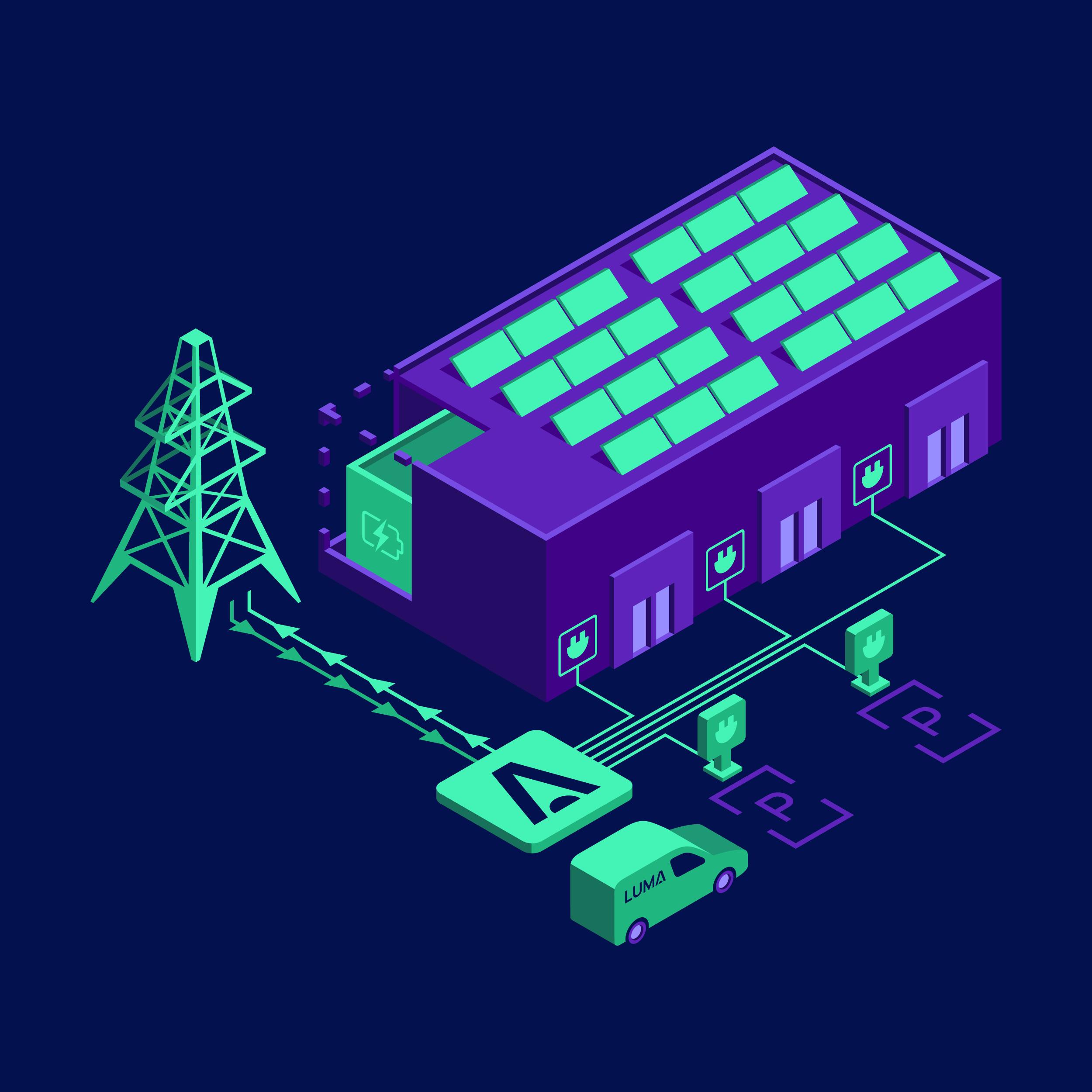 LUMA Energy factory illustration 1