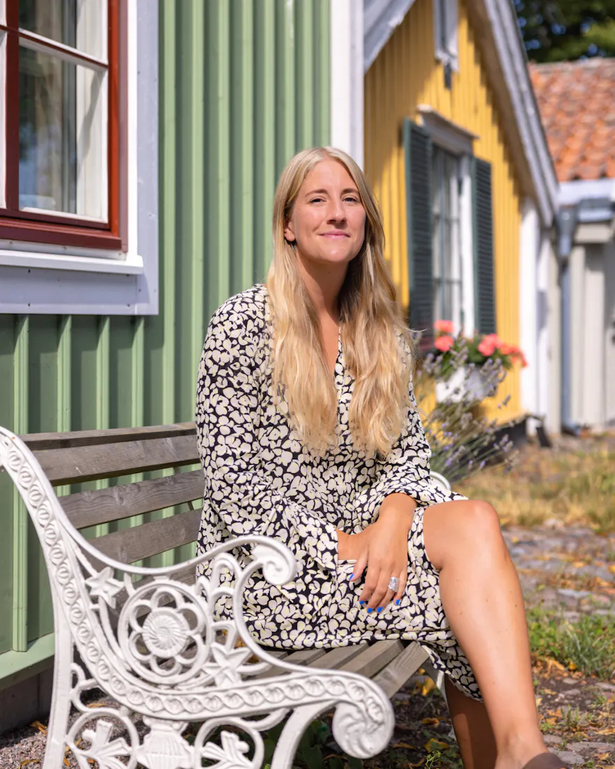 Projektledare Fredrika Bylund