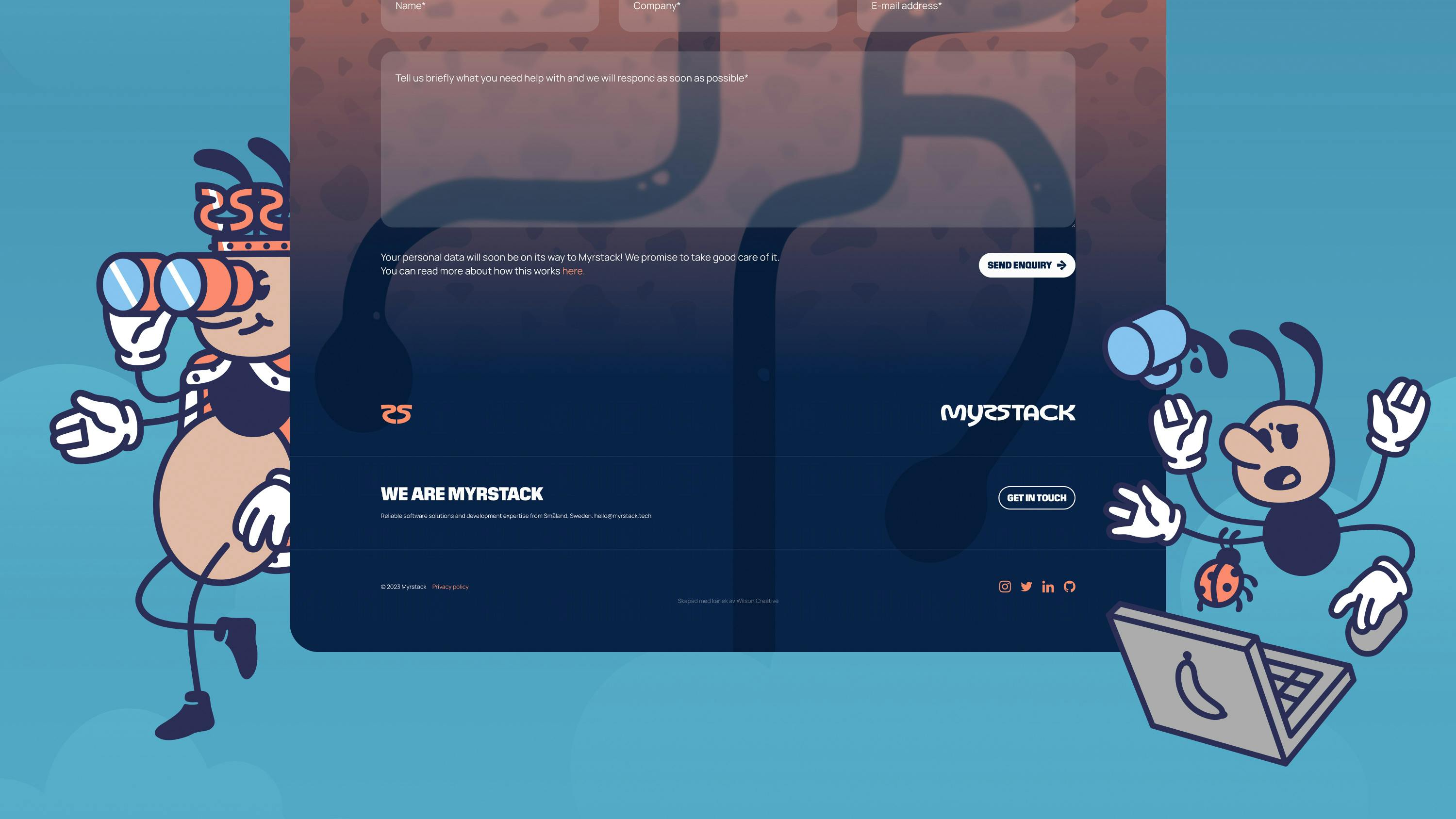 Myrstack webbdesign
