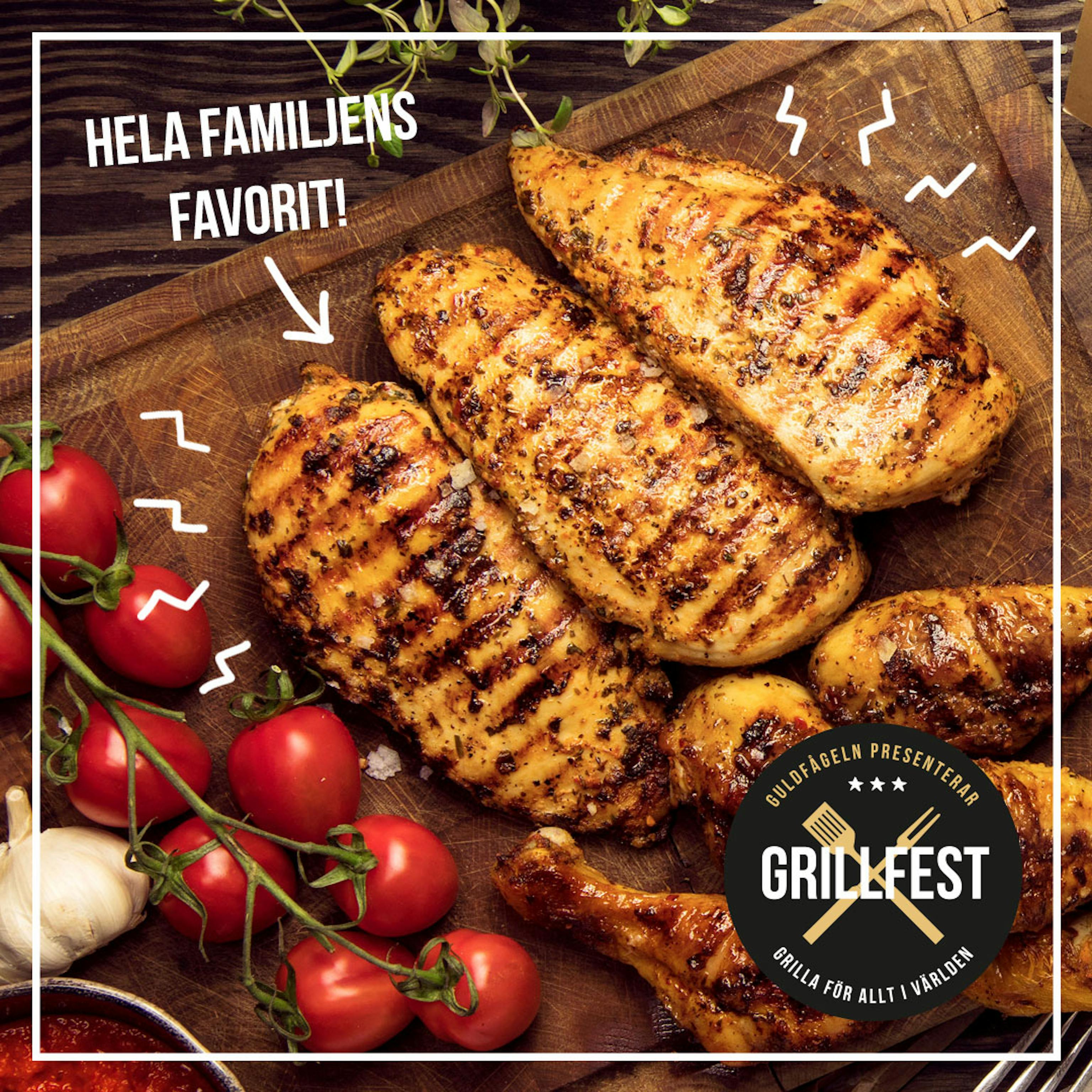 Guldfågeln Grillfest Sociala medier