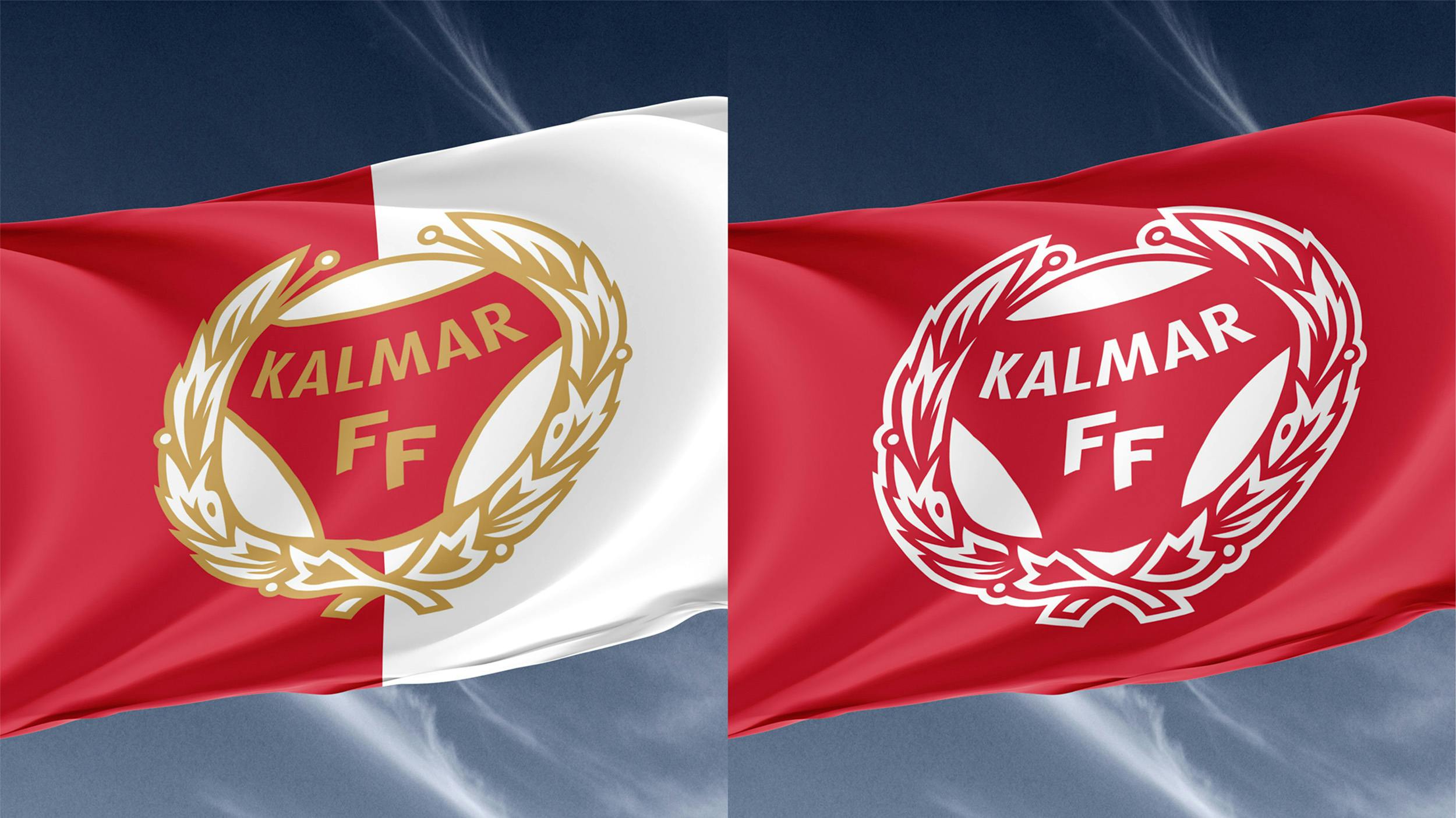 Kalmar FF flaggor