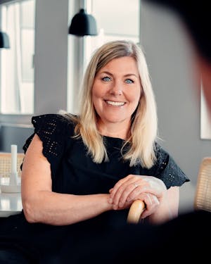 Maria Widén från Widens Åkeri