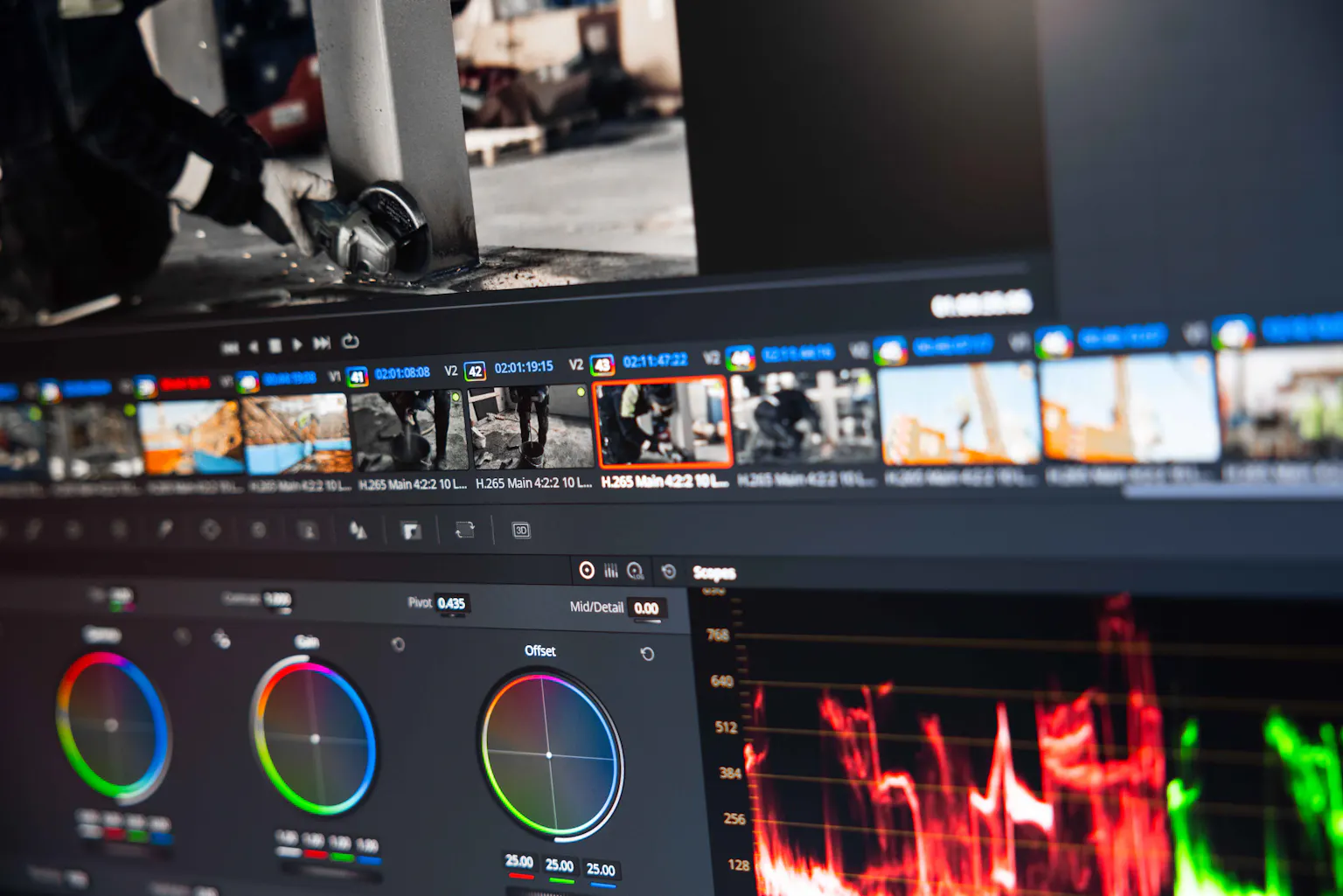 Contentproduktion på Wilson Creative