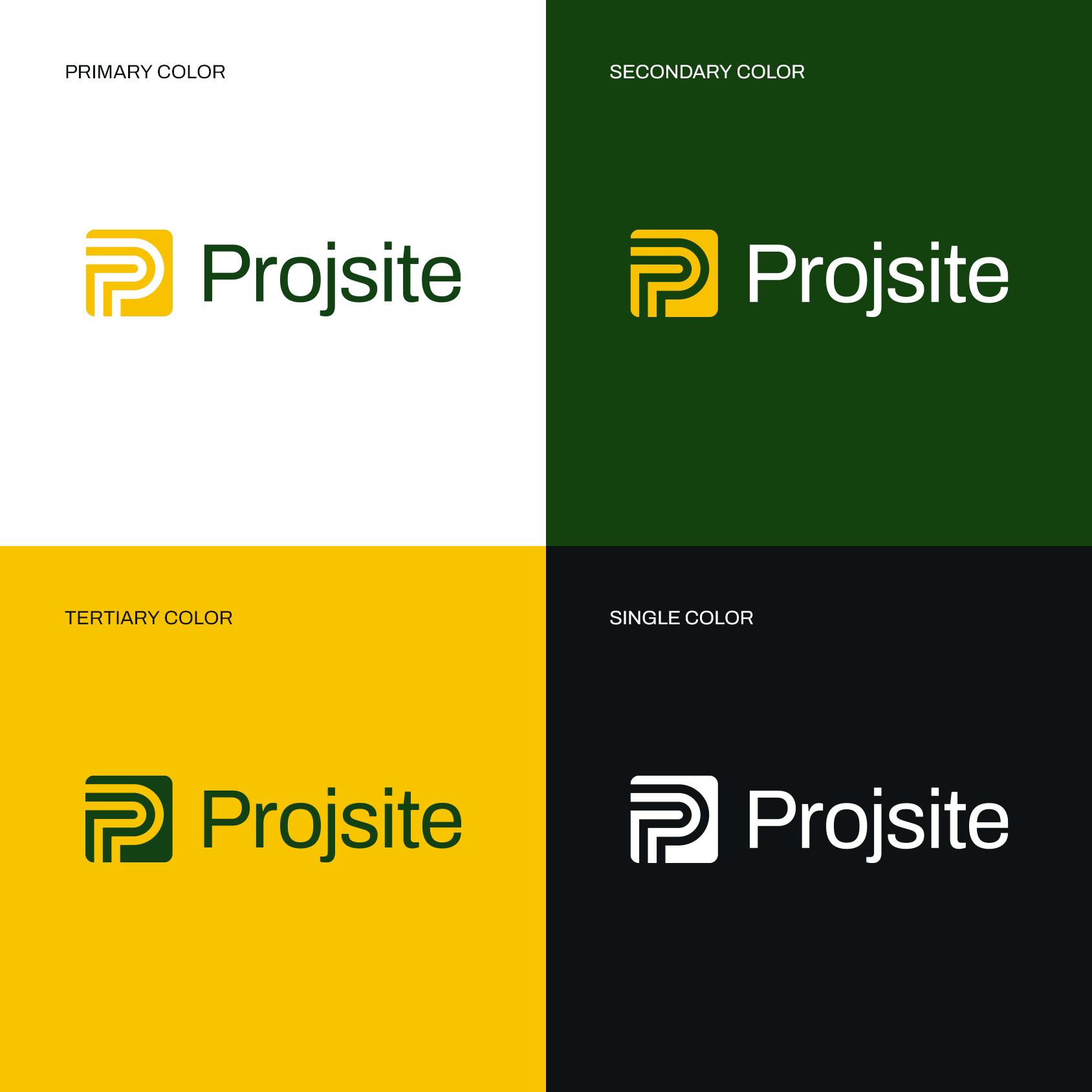 Projsite logo-varianter