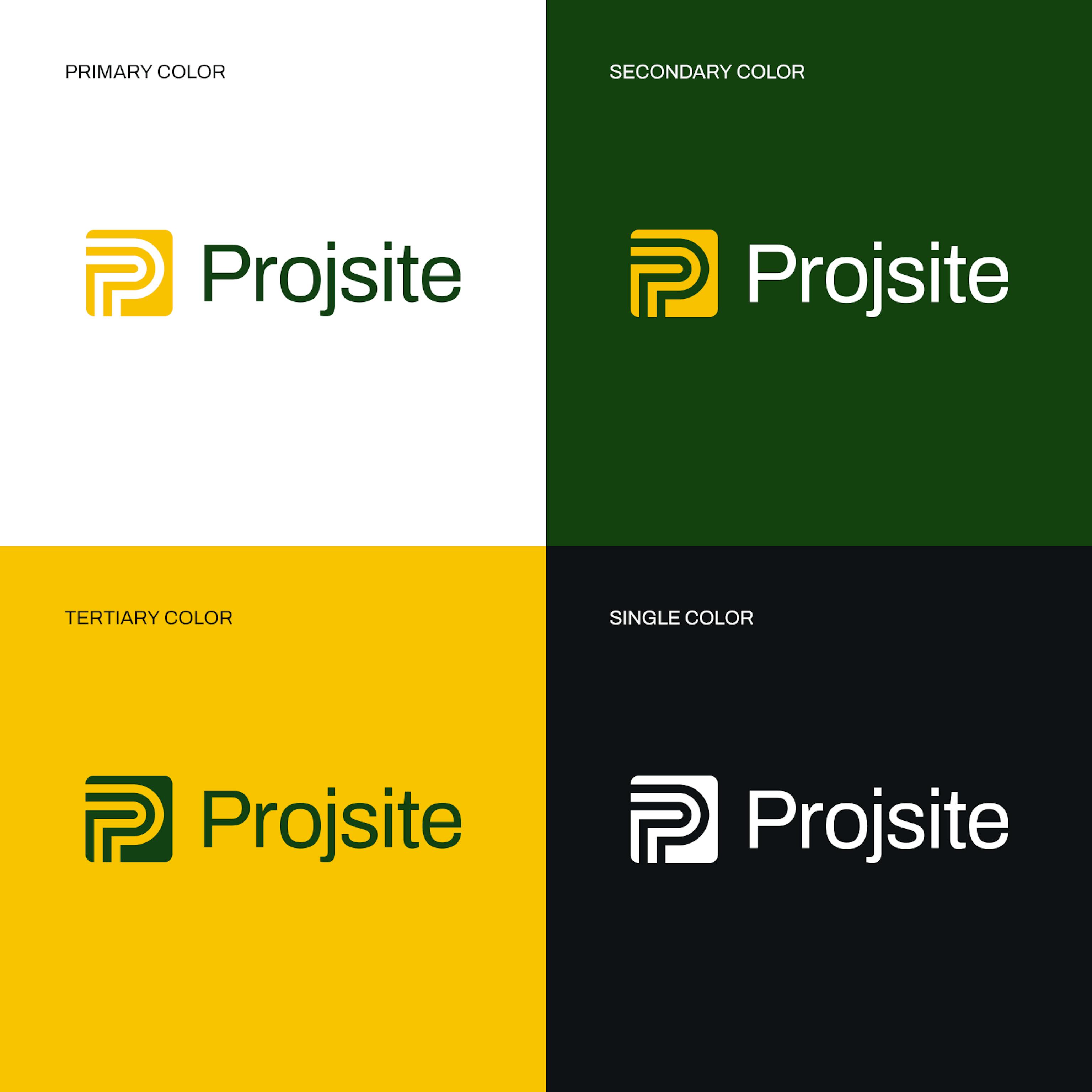 Projsite logo-varianter