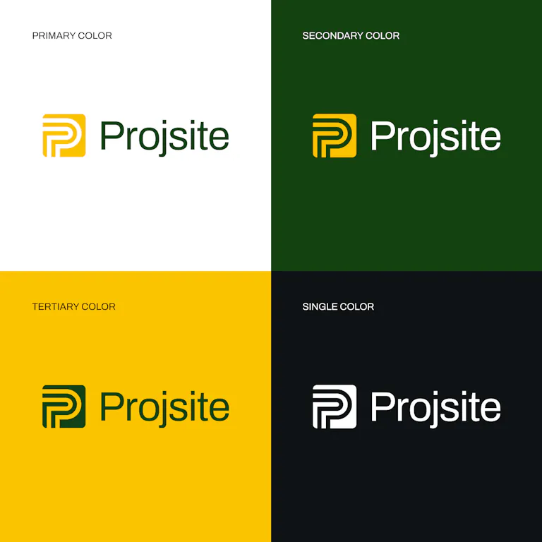 Projsite logo-varianter