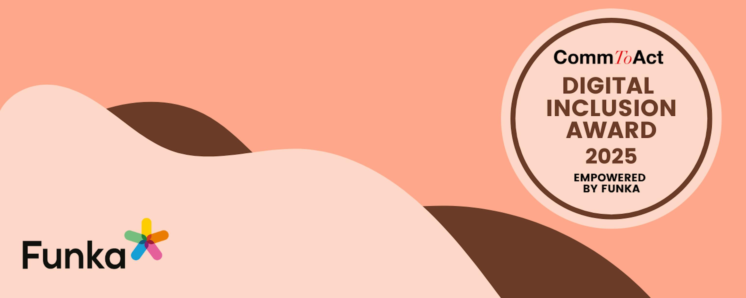 CommToAct Digital Inclusion Award banner