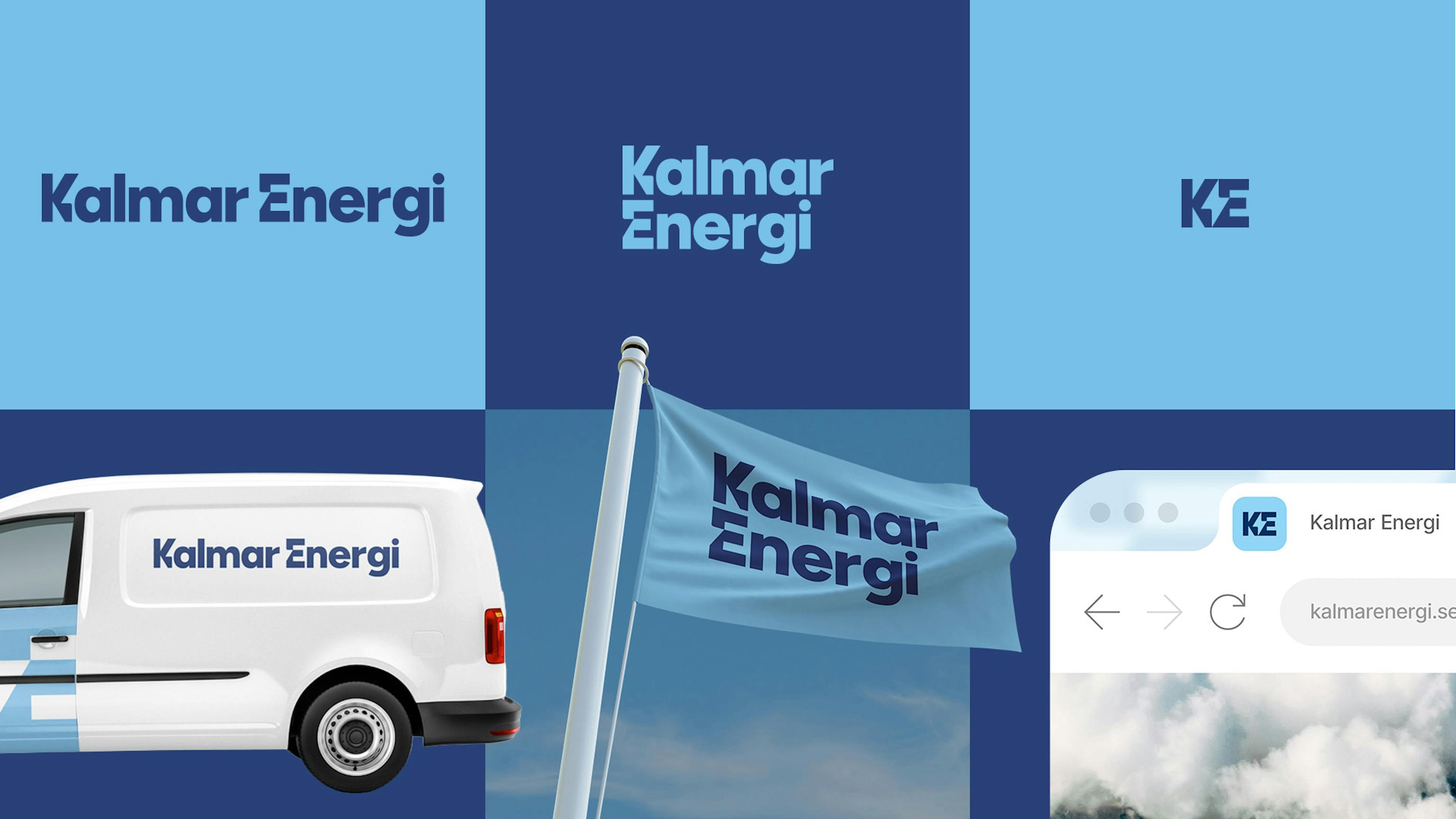 utdrag ur Kalmar Energis grafiska profil