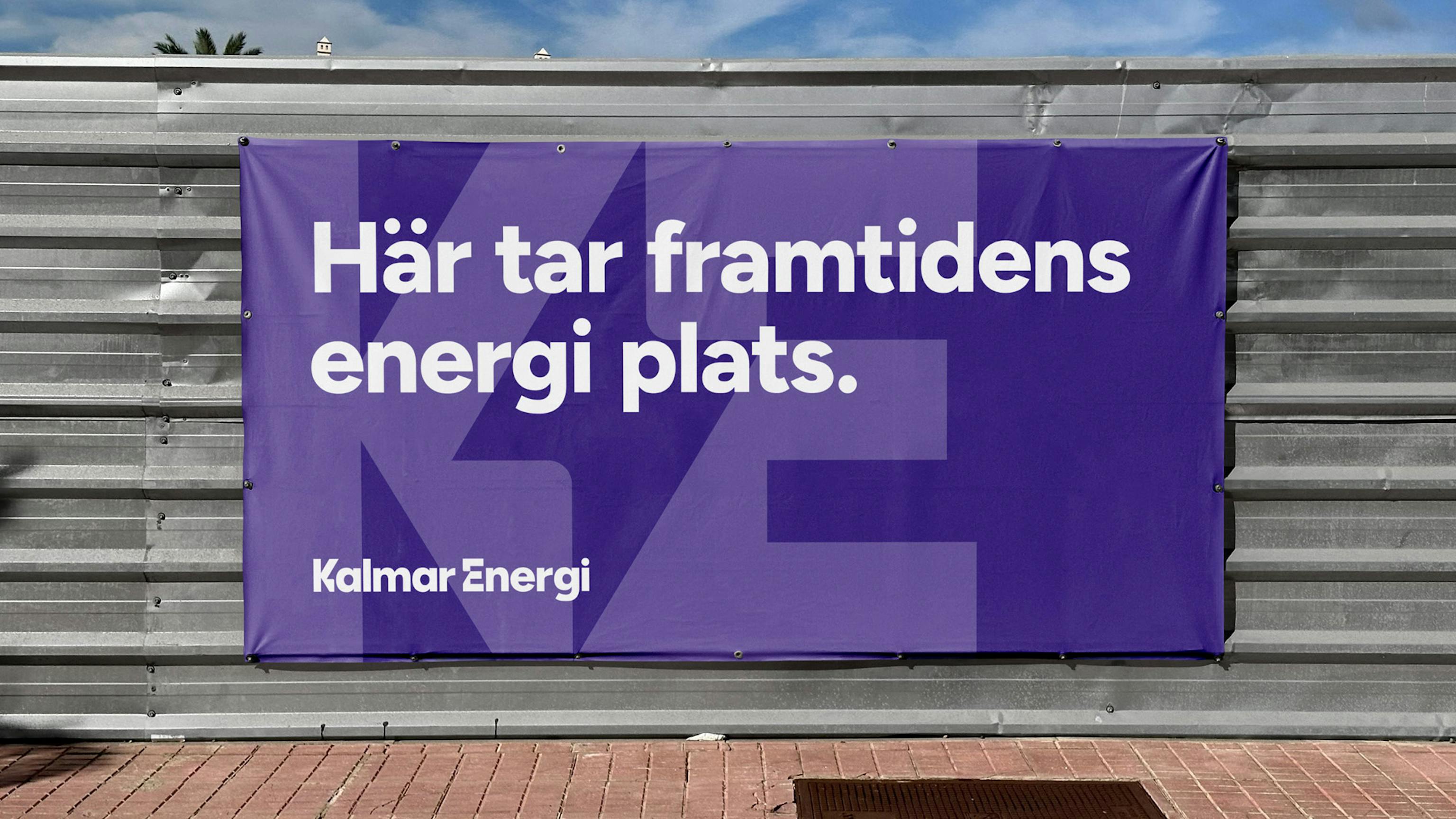 Vepa på vägg: Här tar framtidens energi plats.