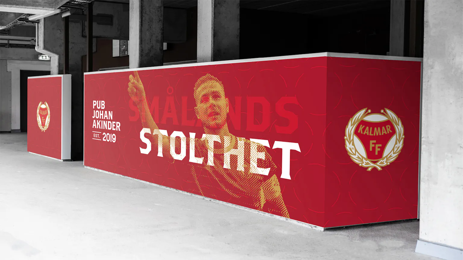 Supporterbas på Guldfågeln Arena
