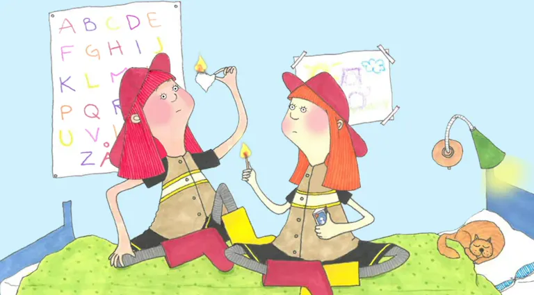Flamman och Lågan filmutdrag