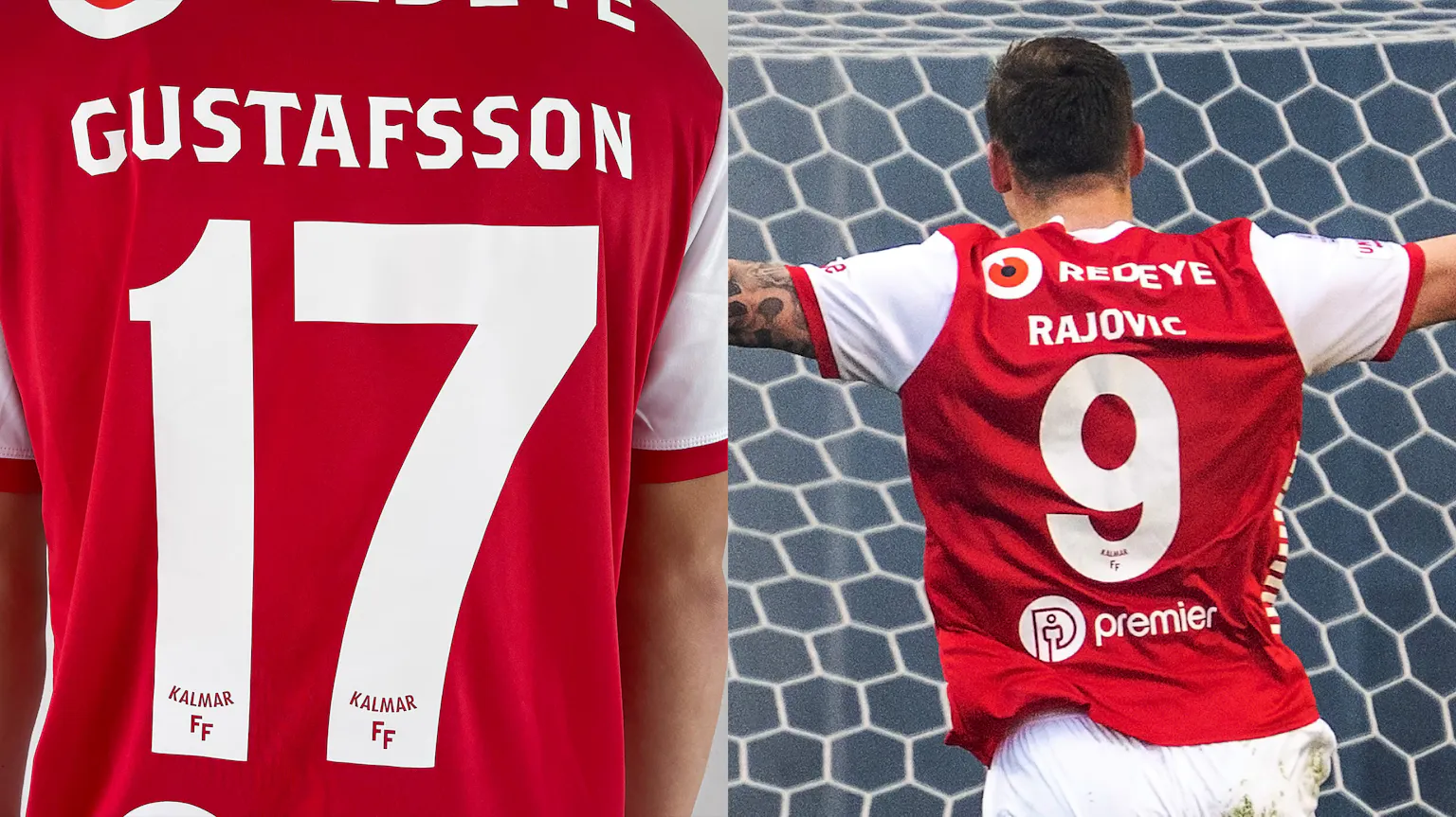 Kalmar FF spelatröja. Design Wilson Creative och Select Sports.