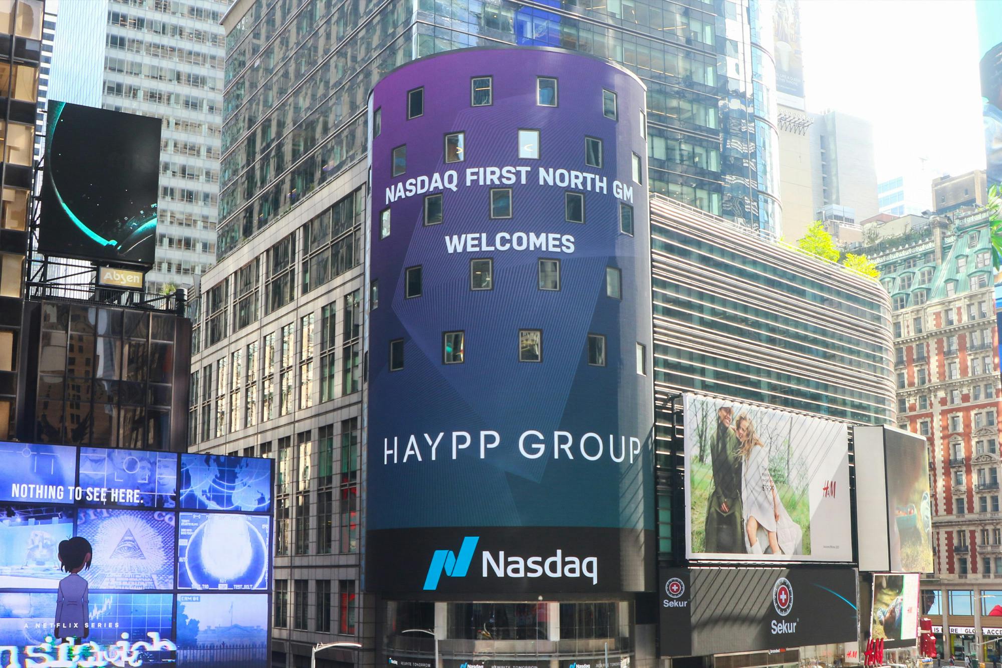 Haypp Group lansering Nasdaq