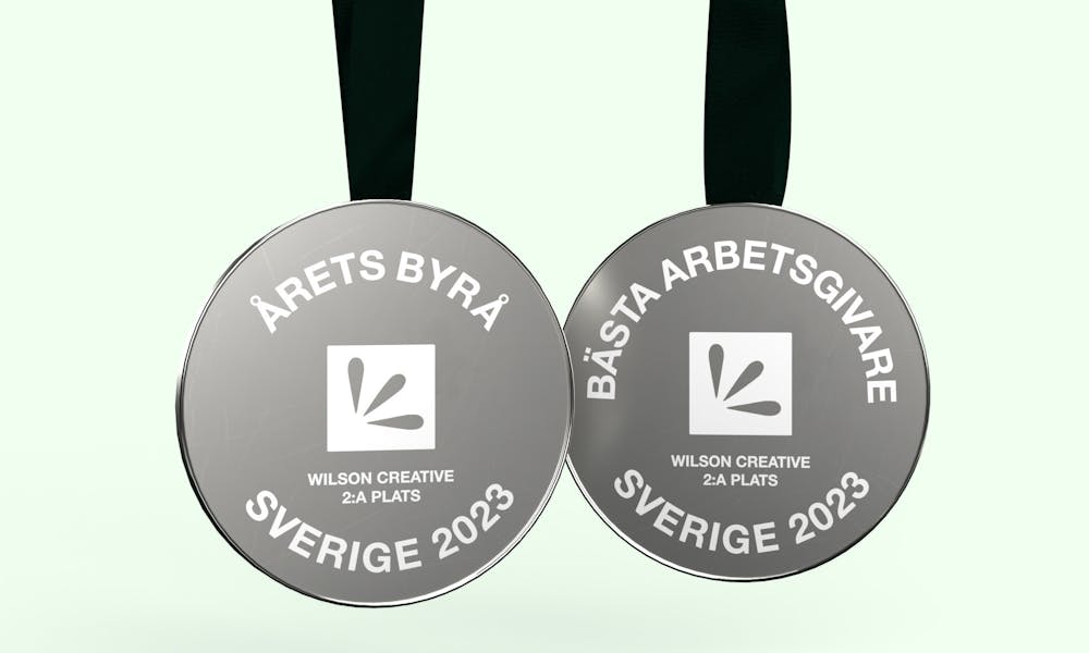 Dubbla silvermedaljer i Årets Byrå