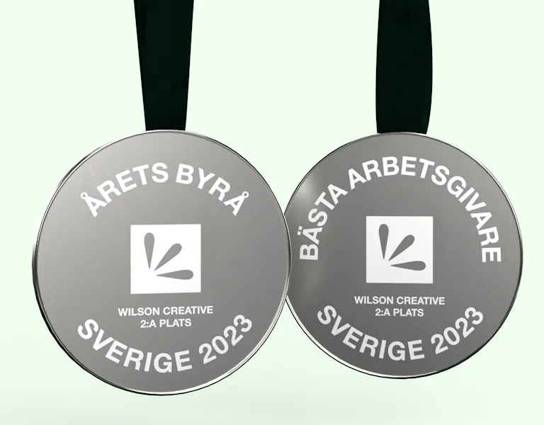 Dubbla silvermedaljer i Årets Byrå
