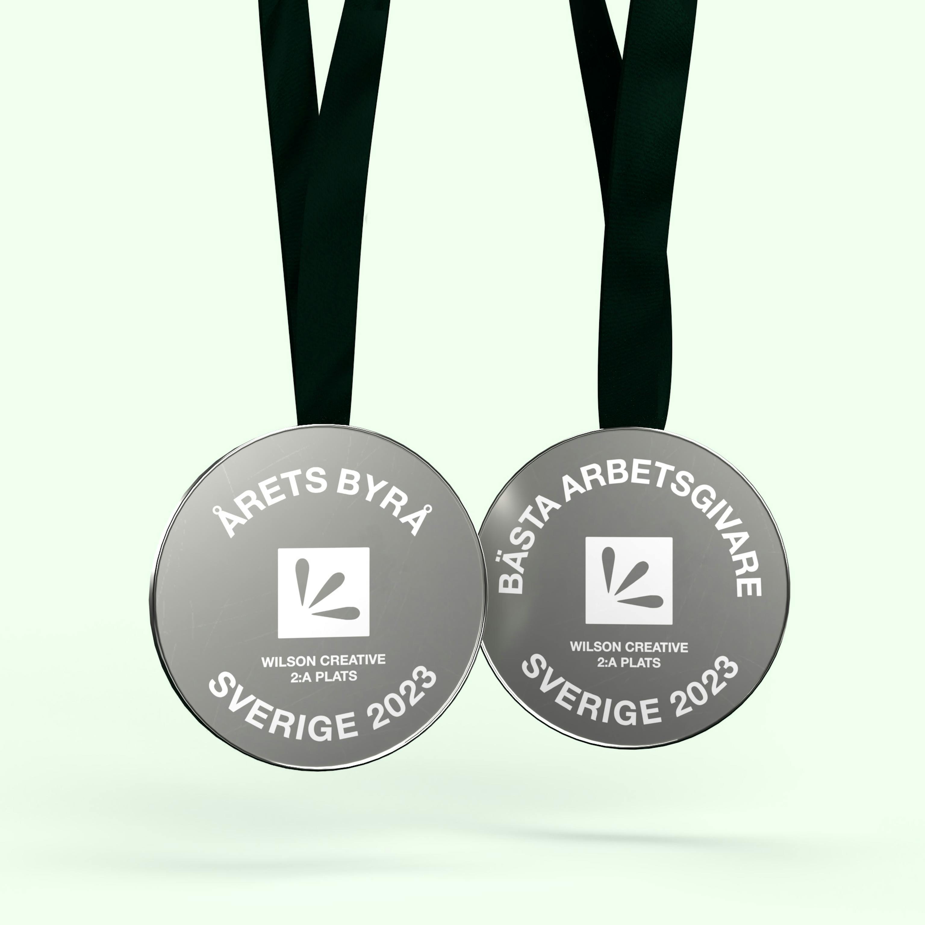 Årets byrå-medaljer