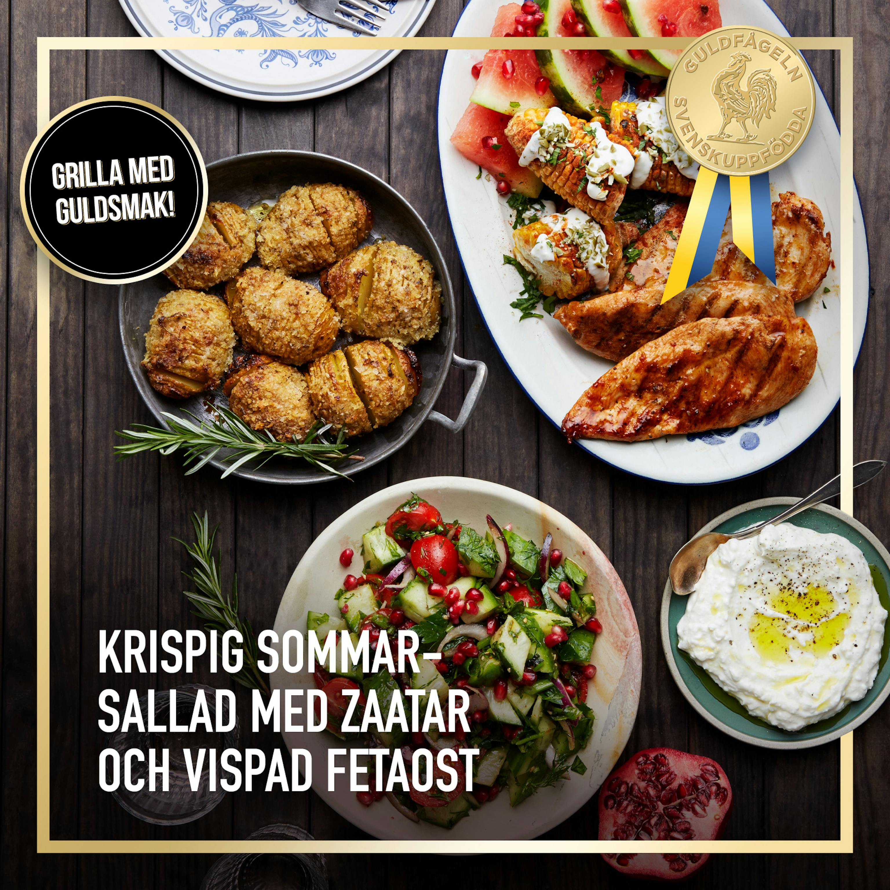Guldfågeln sommarsallad