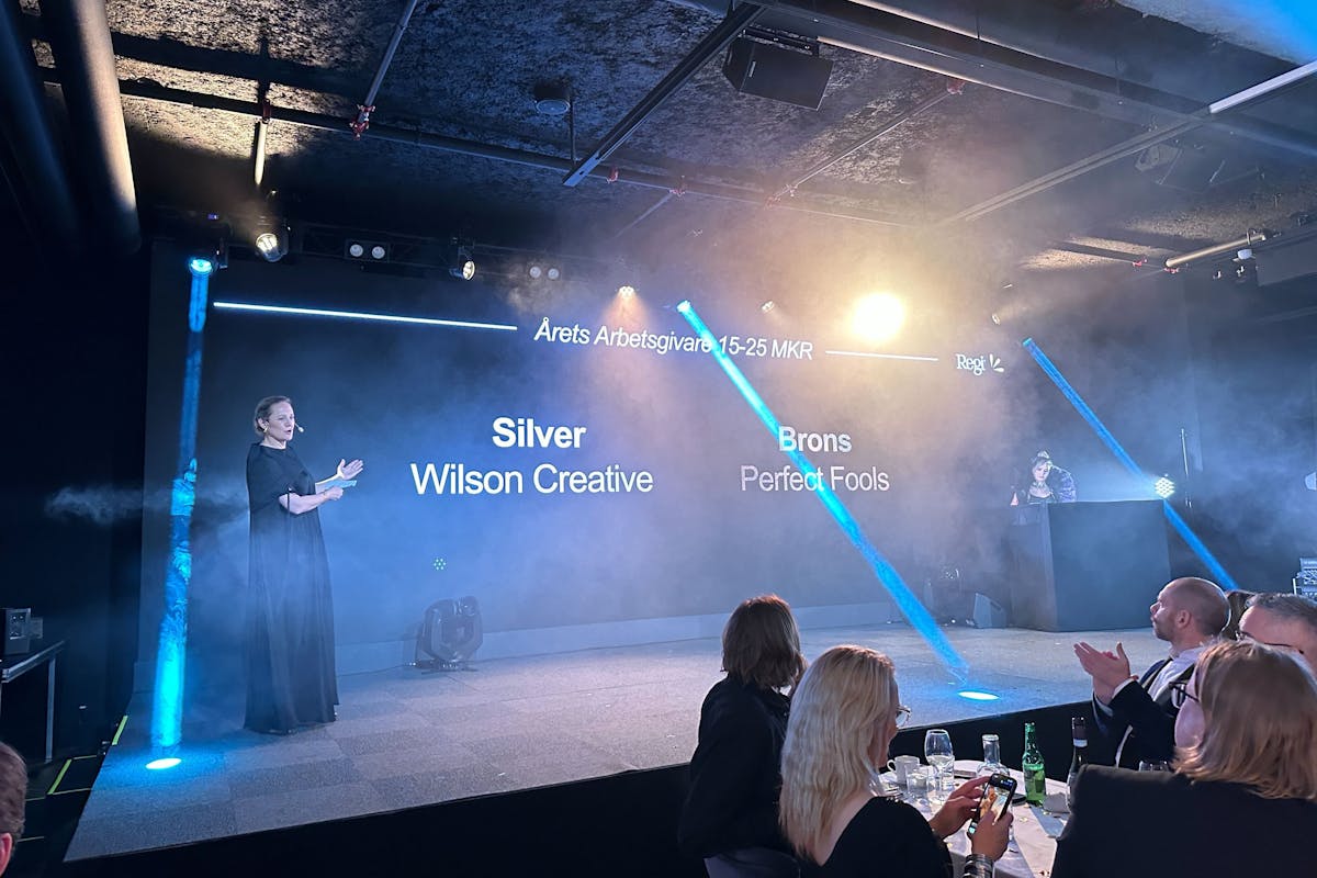 Årets arbetsgivare - Wilson tar silver 2024