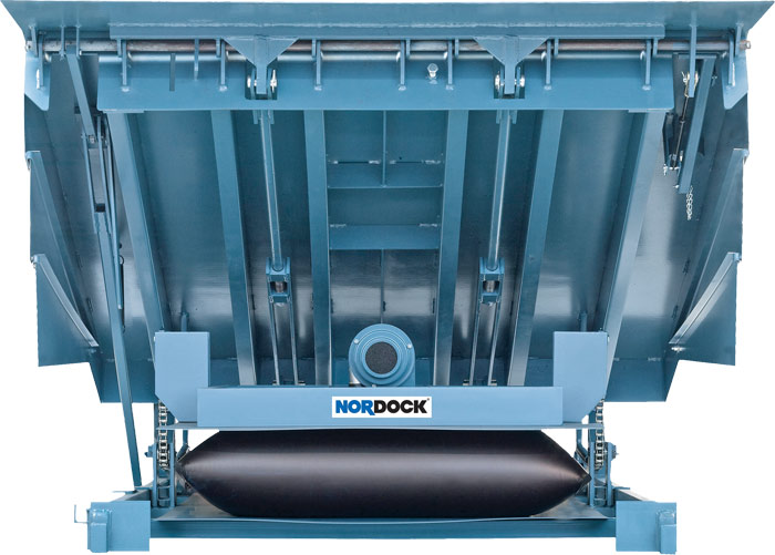 Nordock Air-powered dock leveler