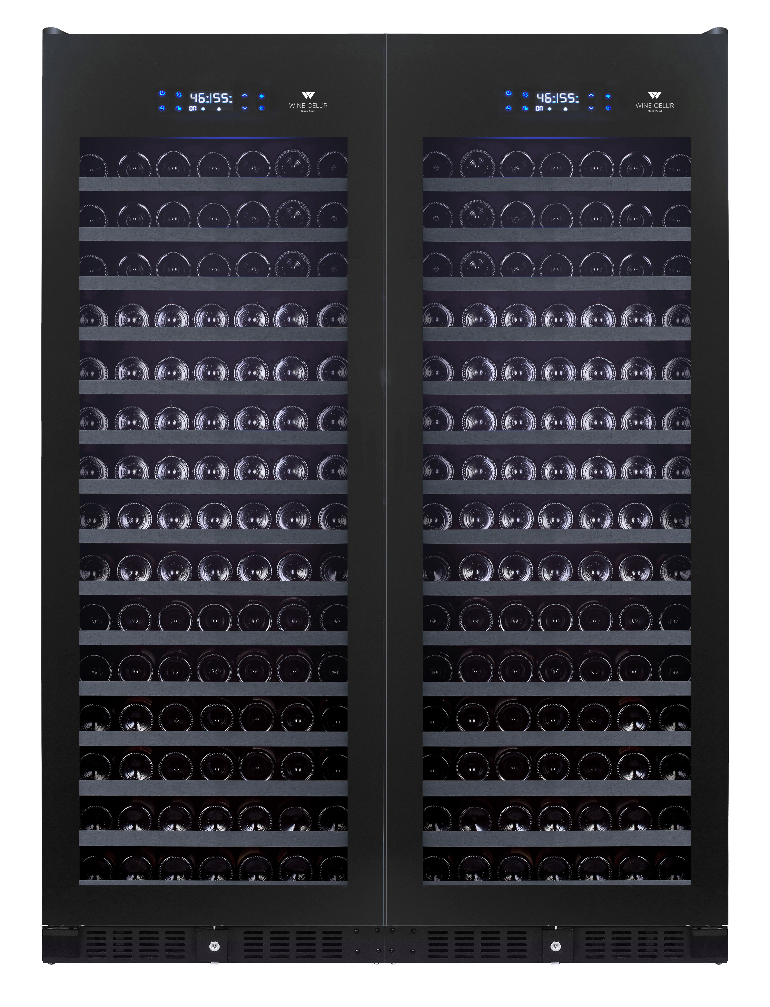 WineCell'R Cellar - Diamond Black Pearl | 388 Bottles - 2 Zone