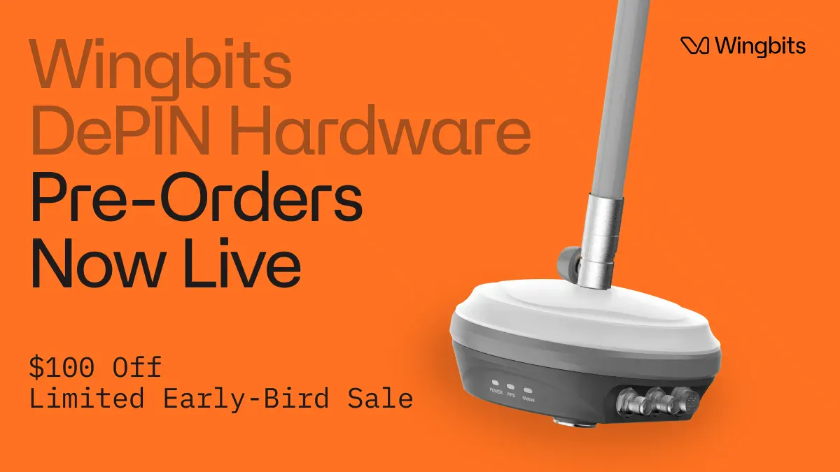 Wingbits ADS-B hardware with antenna with an offer for an early bird discount