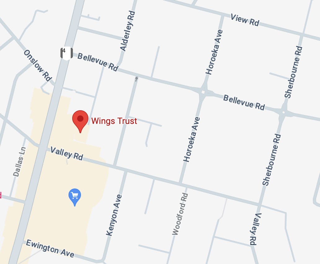 Wings Trust Google Map Image