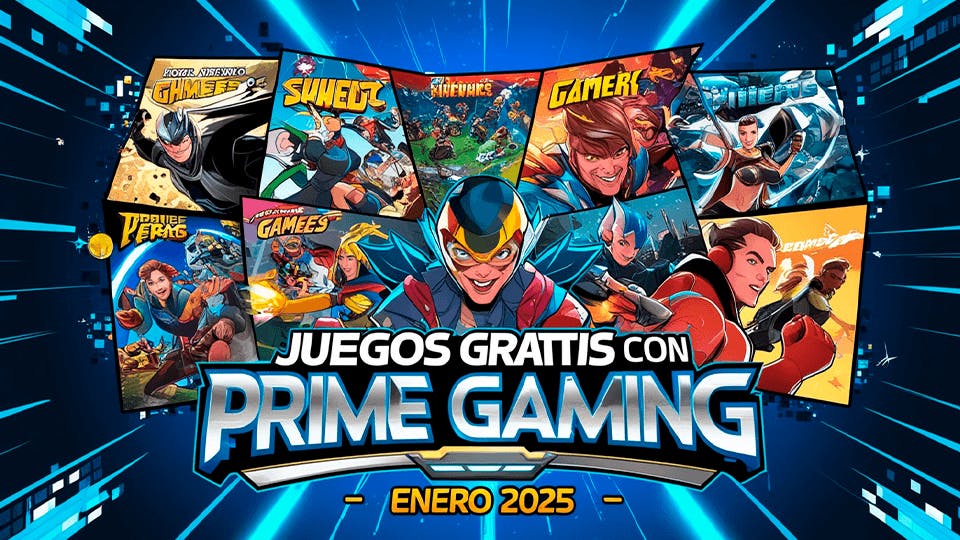 Descubre los juegos gratis que podrás disfrutar durante el mes de enero en Prime Gaming