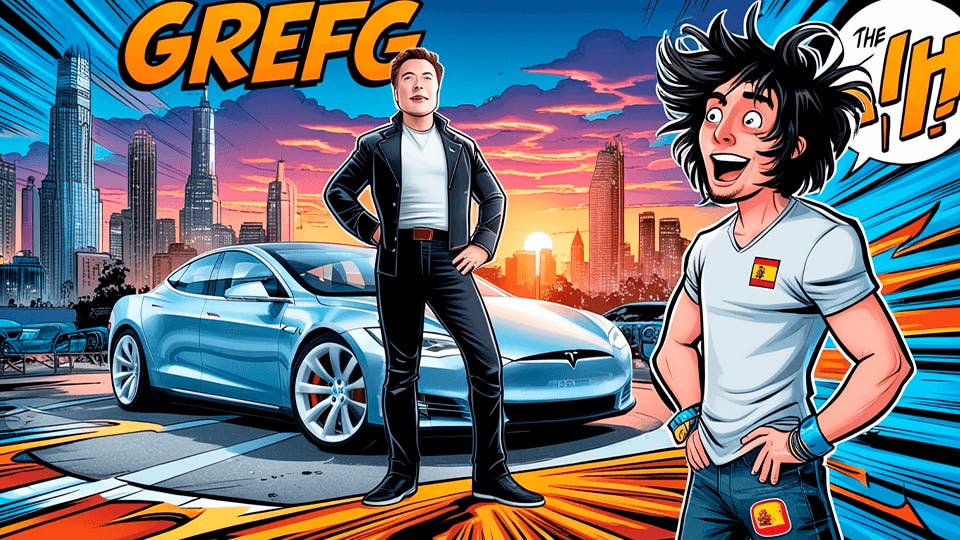 El polémico sorteo del Tesla de TheGrefg
