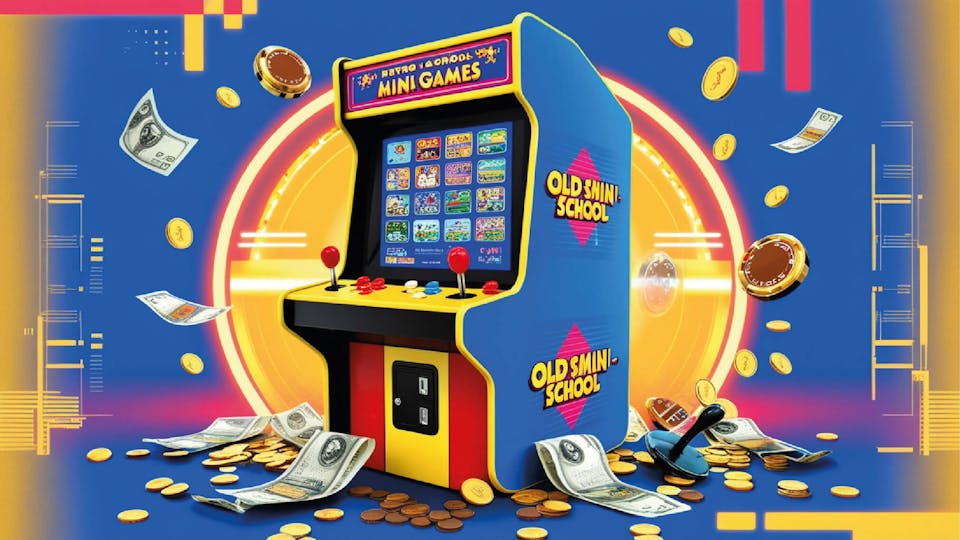 Juega a minijuegos clásicos mientras ganas dinero online