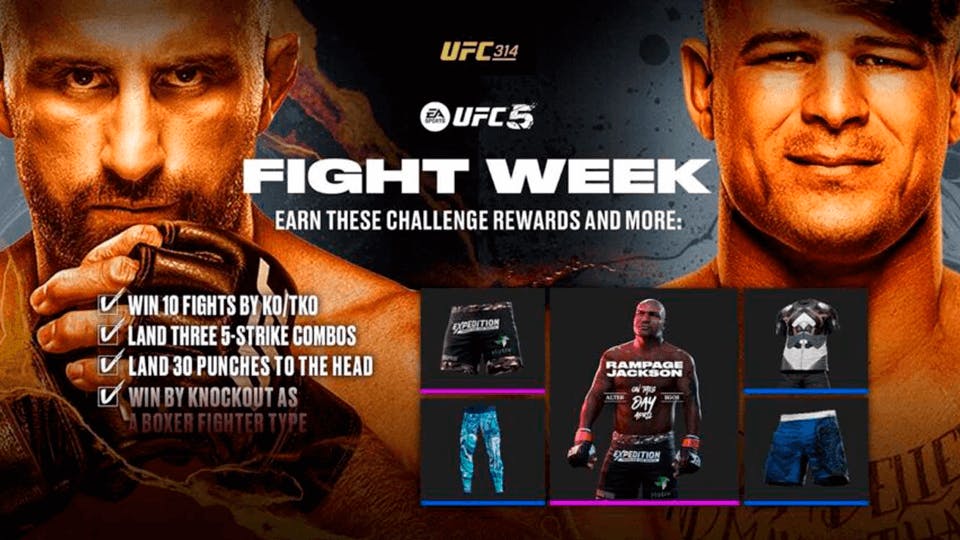 Recrea el combate de Volkanovski VS Lopes en UFC 5 mientras ganas dinero