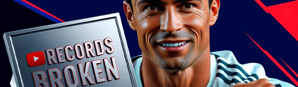 Cristiano Ronaldo rompe todos los récords al abrir su nuevo canal de YouTube
