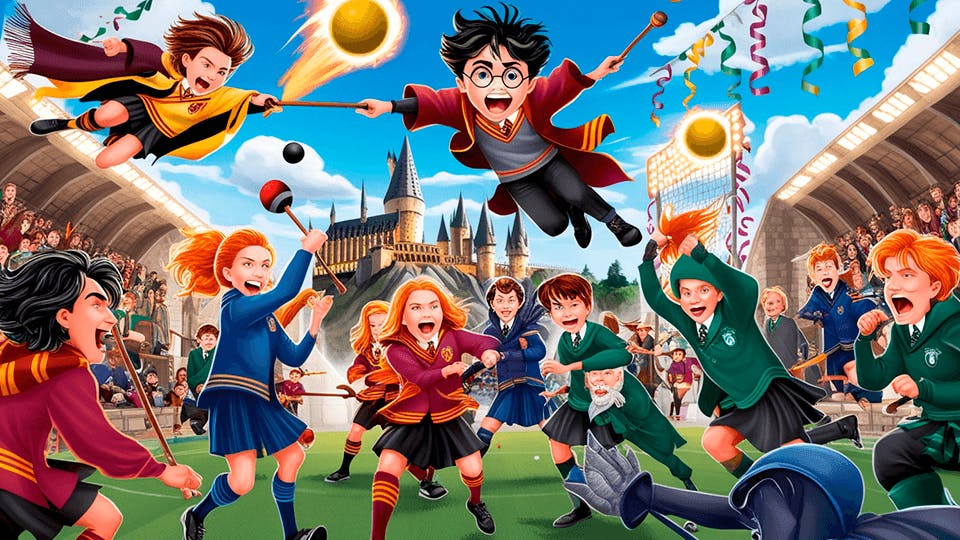 Discover the new game of the Harry Potter franchise, Quidditch Champions