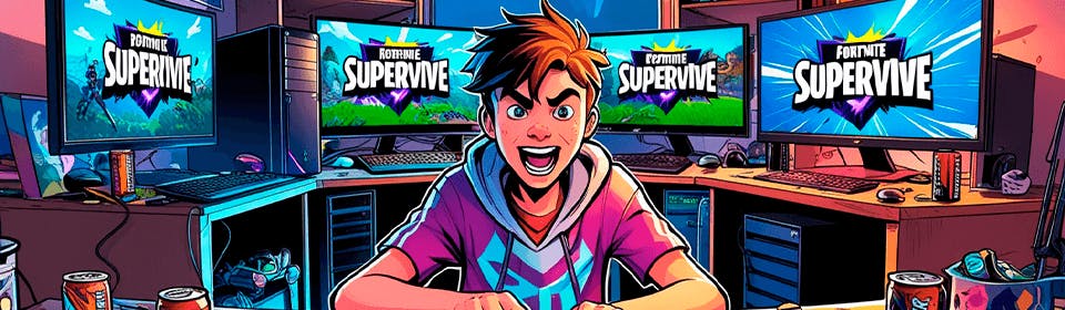 Descubre como jugar a Supervive, el juego que mezcla Fortnite y League of Legends