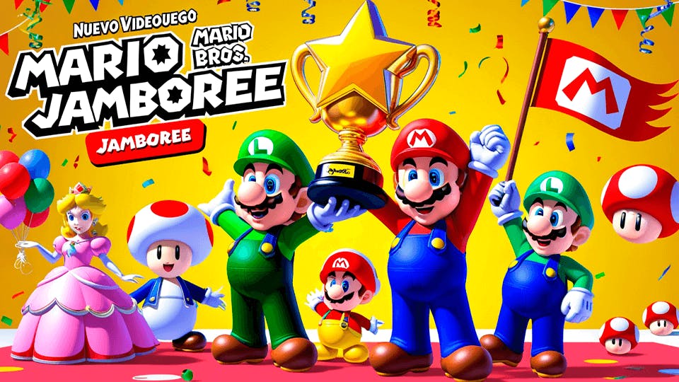 Discover the new game of the Super Mario Bros saga