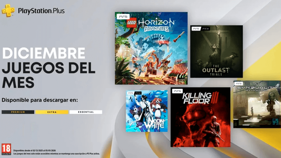 Un cierre de año cargado de novedades para PS5 y PS4