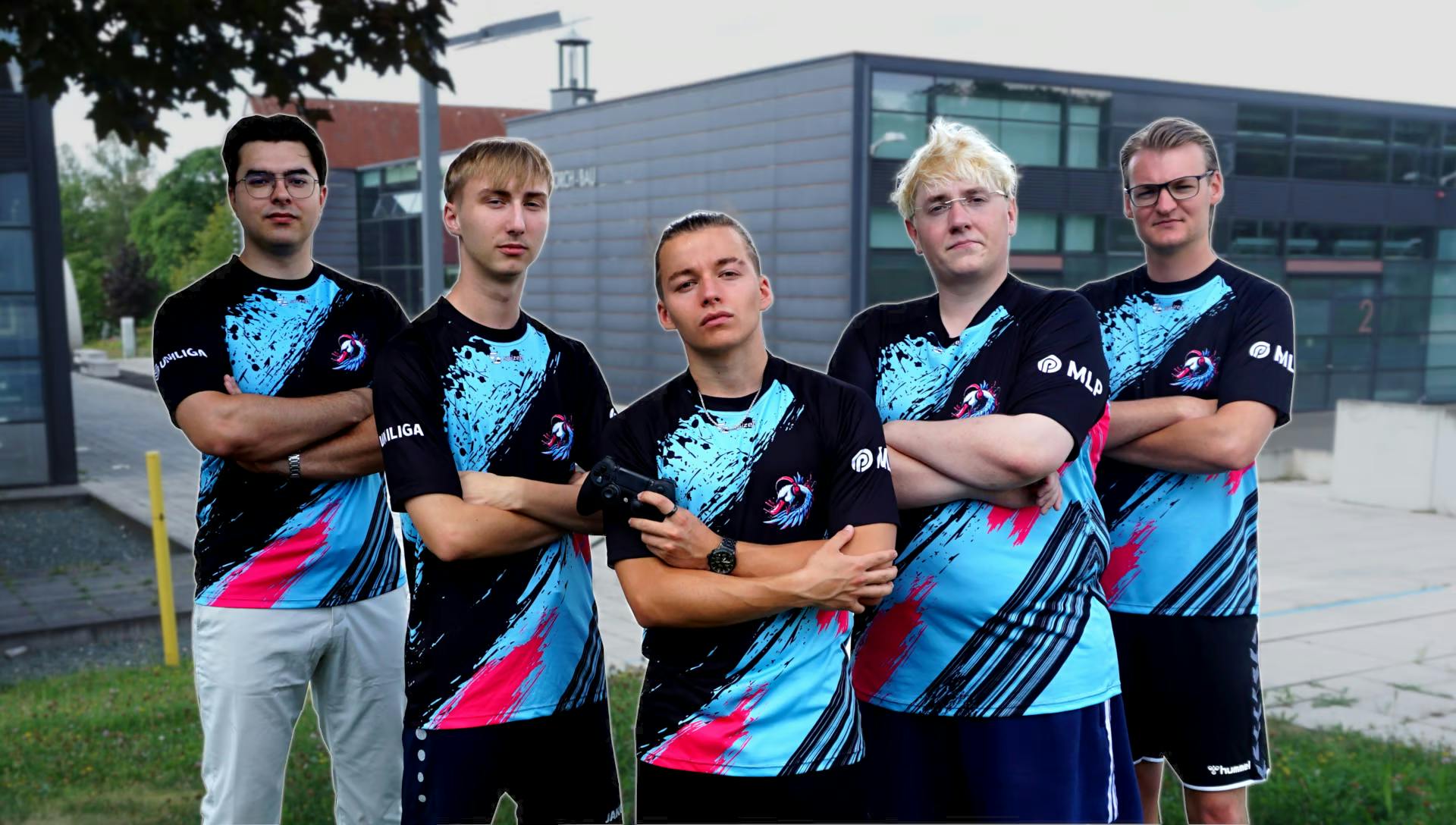 Teamfoto des WireHeadZ Rocket League Teams