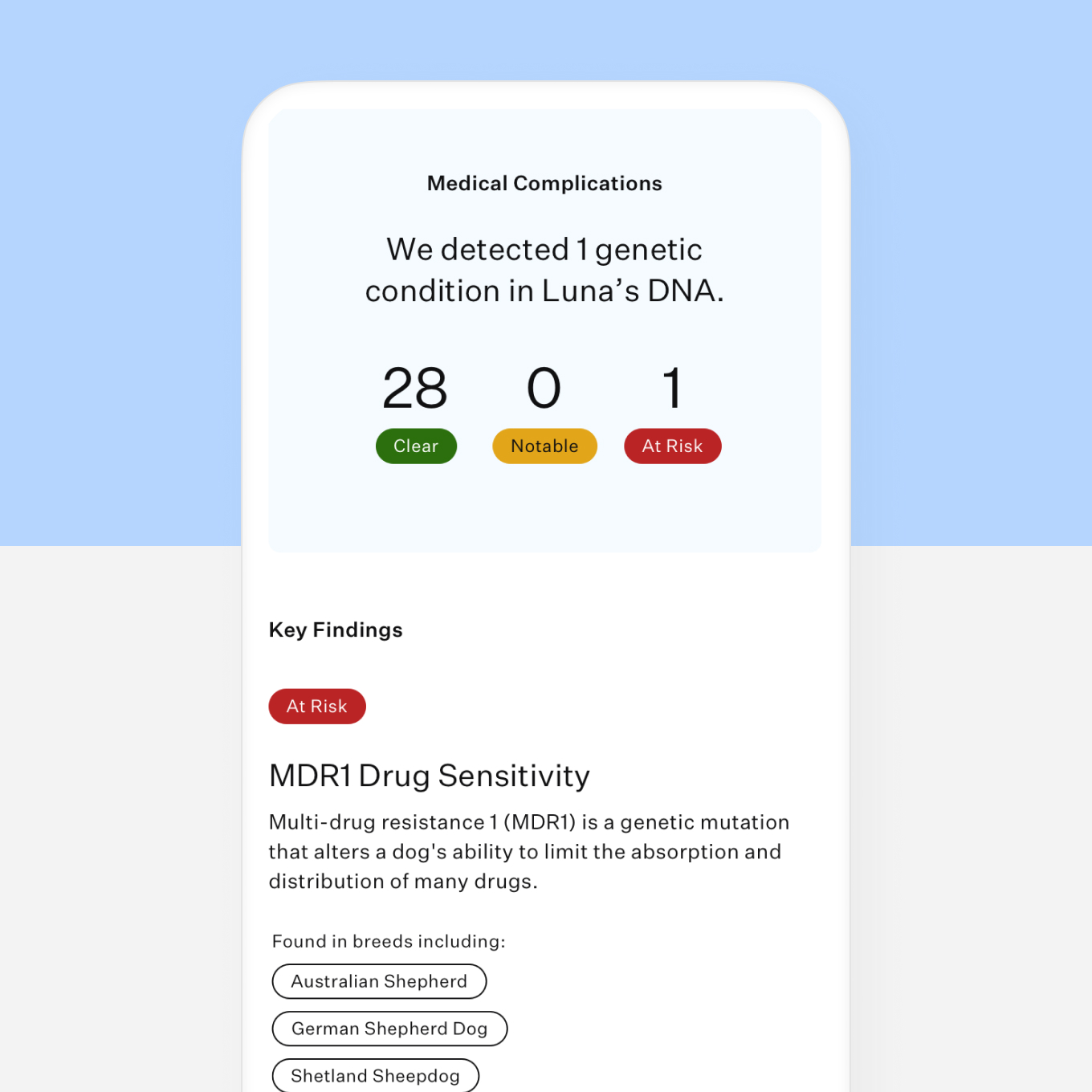 wisdom panel genetic testing