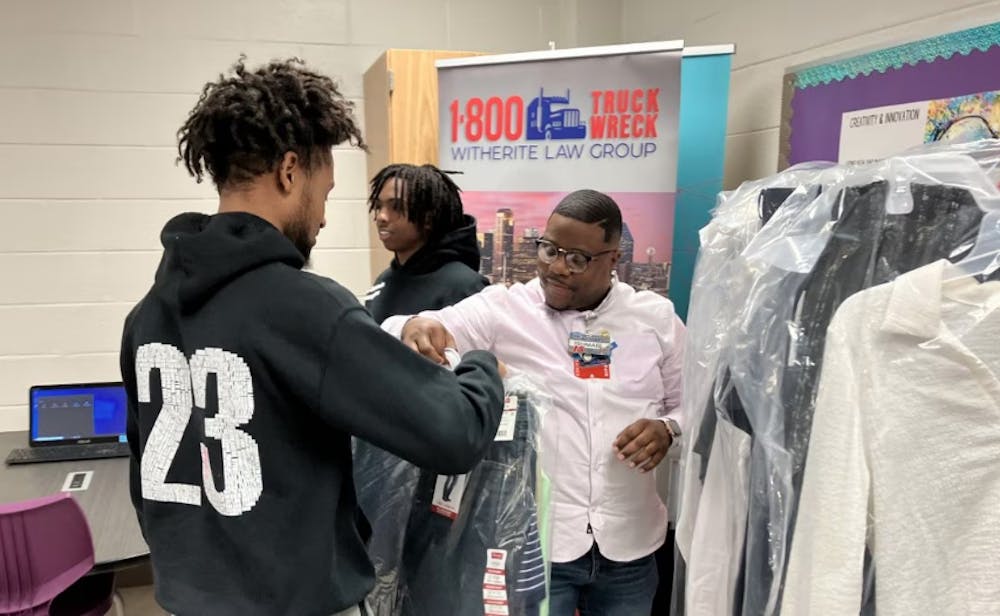 Atlanta News First: Walmart Partners with Witherite Law Group Offering Business Clothes For High School Seniors