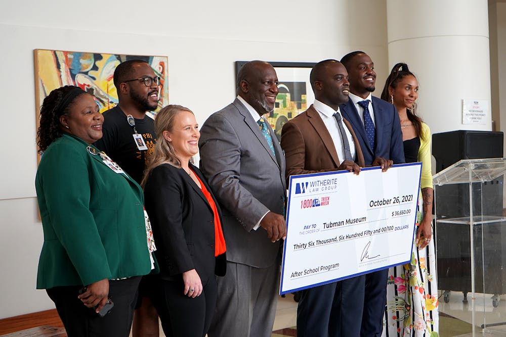 Media Coverage: Witherite Law Group and the Tubman Museum Media Day