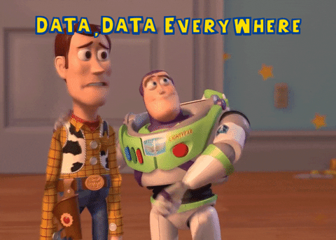 Woody talking about data