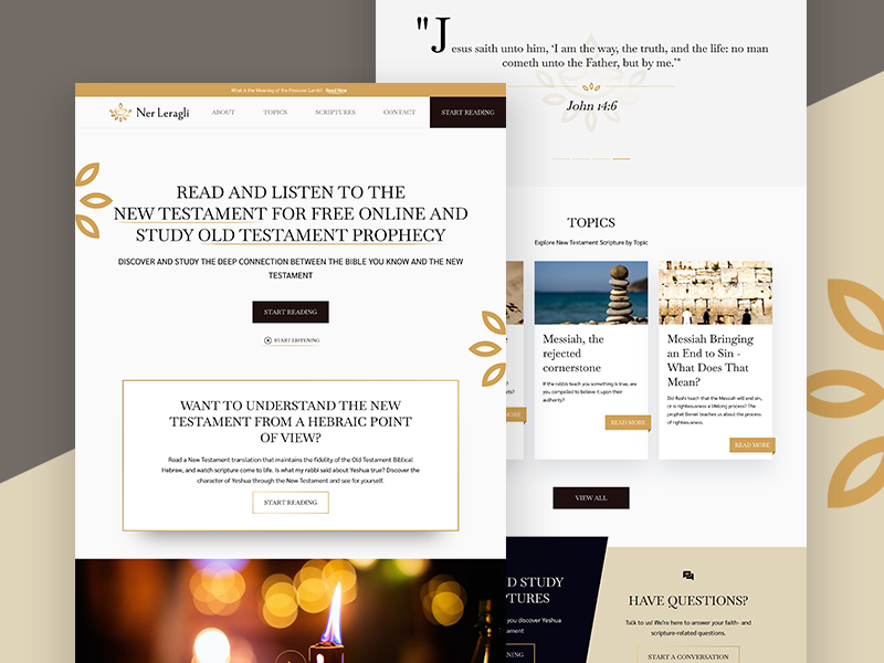 Ner Leragli Website Project