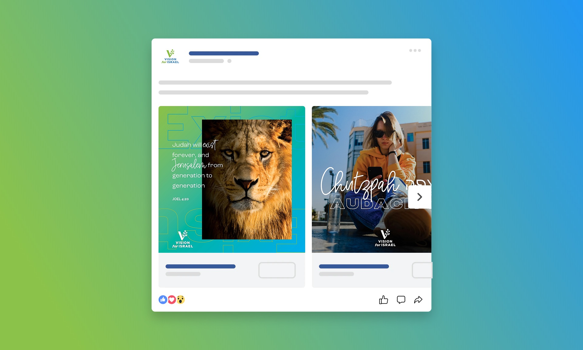 Vision for Israel image